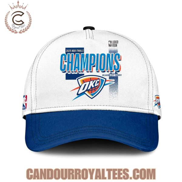 Oklahoma City Thunder NBA 2025 Champions Hoodie, Tshirt, Cap