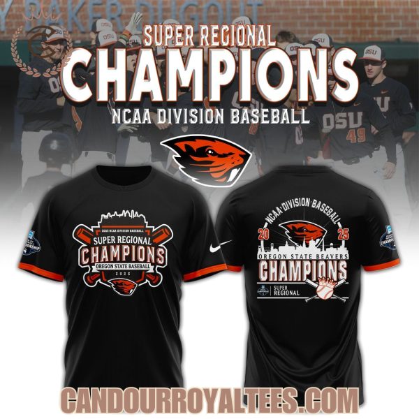 Oregon State Beavers 2025 Super Regionals Champions Tshirt, Hoodie, Cap