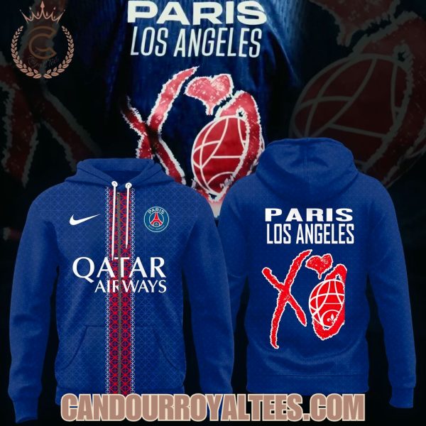 PSG Home Stadium Shirt 2025-26 with Paris-75 XO Tshirt, Hoodie