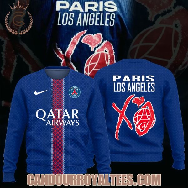 PSG Home Stadium Shirt 2025-26 with Paris-75 XO Tshirt, Hoodie