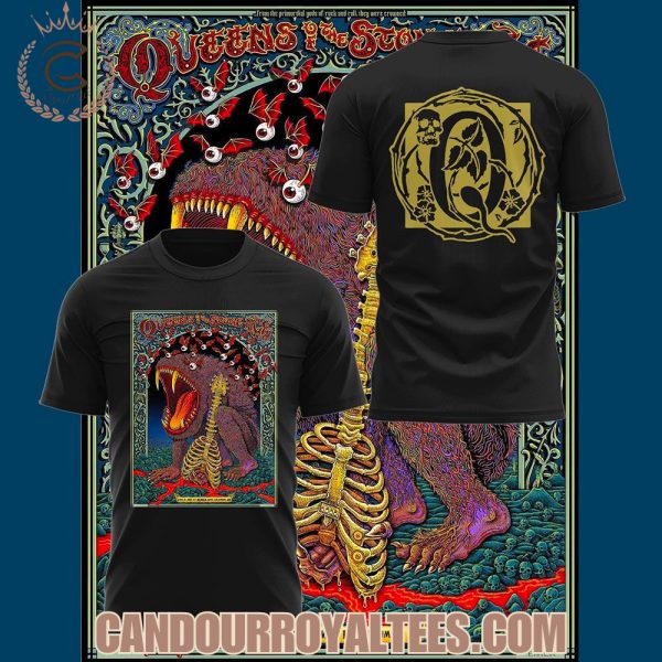 Queens of the Stone Age World Tour 2025 In Columbus Black Tshirt, Hoodie, Cap