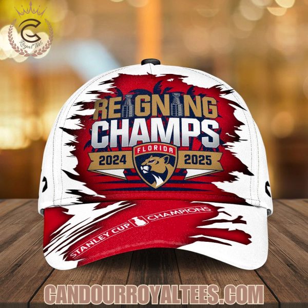 Reigning Champs 2024 2025 Stanley Cup Champions Florida Panthers Cap