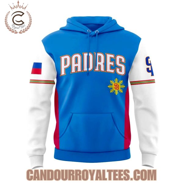 San Diego Padres Celebrating Filipino Heritage Night Hoodie, Cap