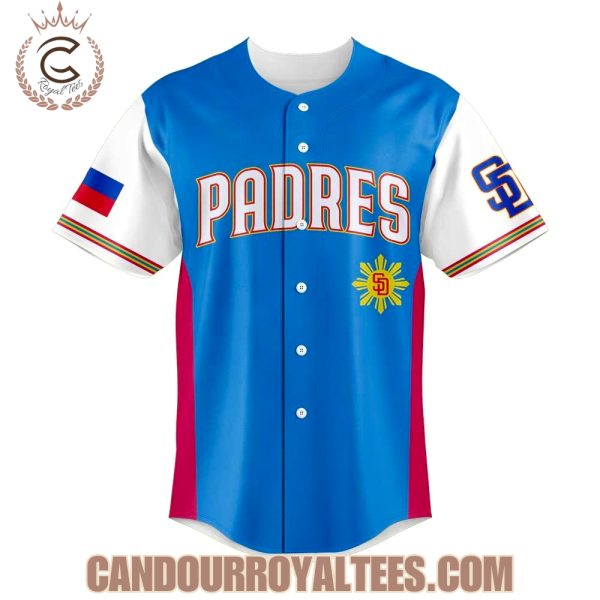 San Diego Padres Celebrating Filipino Heritage Night Jersey