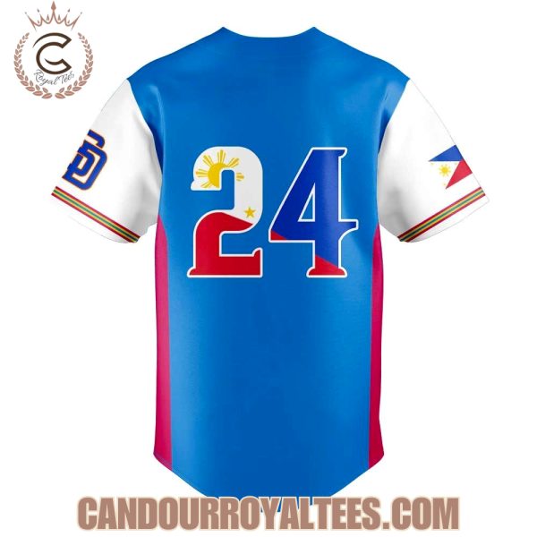 San Diego Padres Celebrating Filipino Heritage Night Jersey