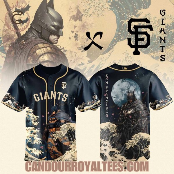 San Francisco Giants x Batman Night Limited Edition Jersey 2025