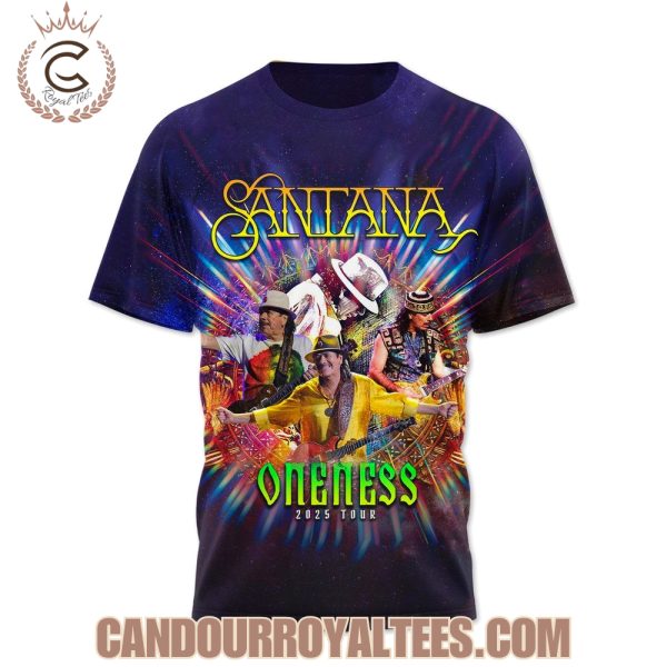 Santana Oneness 2025 Tour Tshirt, Hoodie