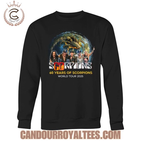 Scorpions 60 Years World Tour 2025 T-Shirt