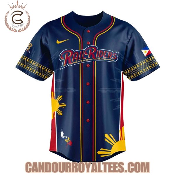 Scranton/Wilkes-Barre RailRiders Filipino Heritage Night Jersey