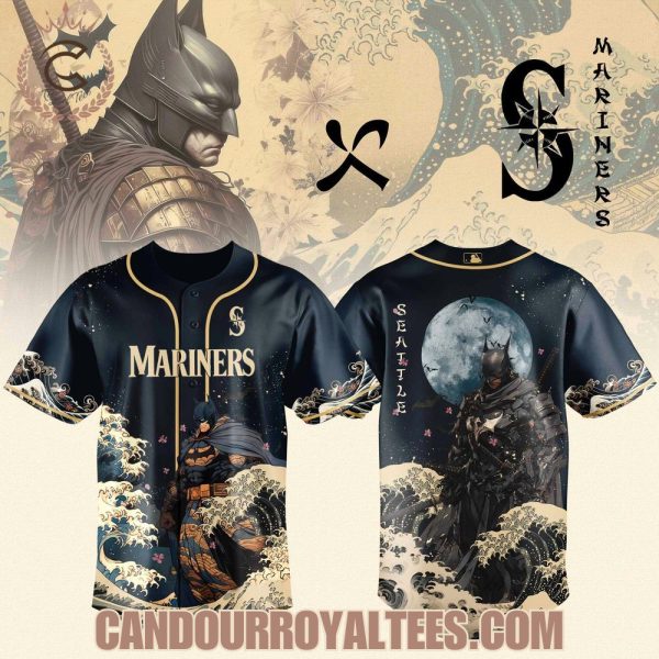 Seattle Mariners x Batman Night Limited Edition Jersey 2025
