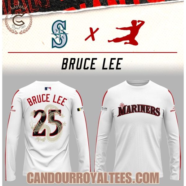 Seattle Mariners x Bruce Lee Long Shirt