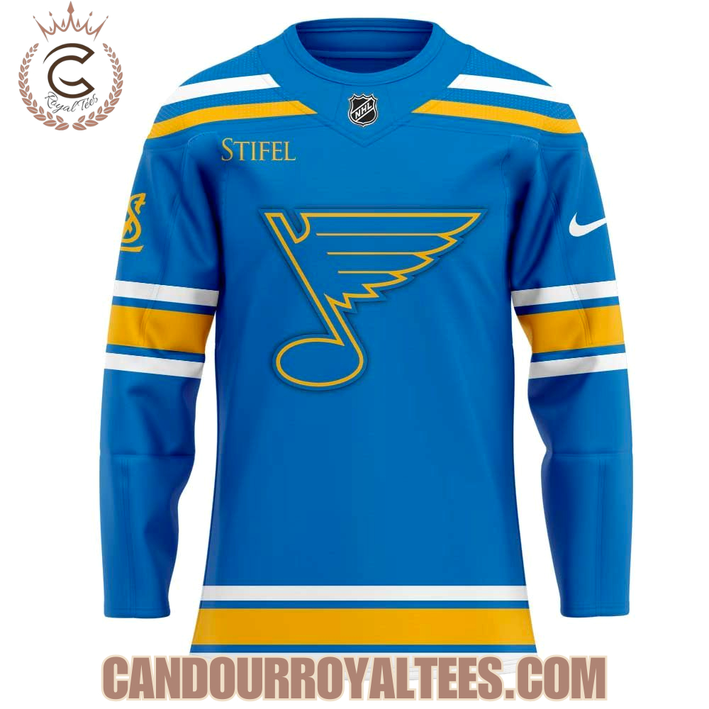 St. Louis Blues New Uniforms 2025 Blue Hockey Jersey St. Louis Blues New Uniforms 2025 Blue Hockey Jersey