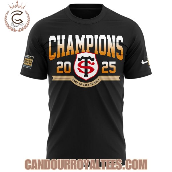 Stade Toulousain Champions TOP 14 Rugby 2025 Tshirt, Hoodie