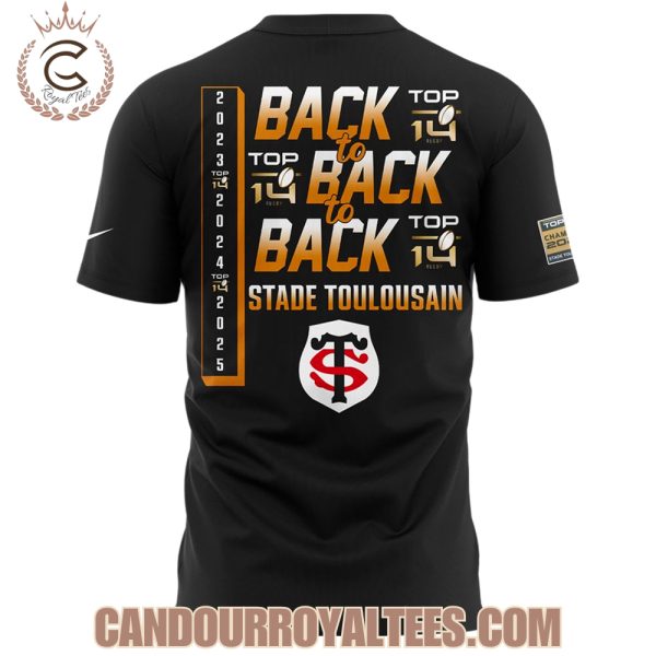 Stade Toulousain Champions TOP 14 Rugby 2025 Tshirt, Hoodie