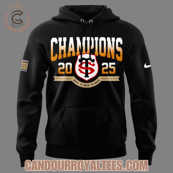 Stade Toulousain Champions TOP 14 Rugby 2025 Tshirt, Hoodie