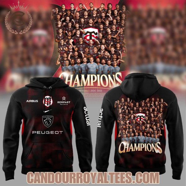 Stade Toulousain Rugby 24X Champions Hoodie