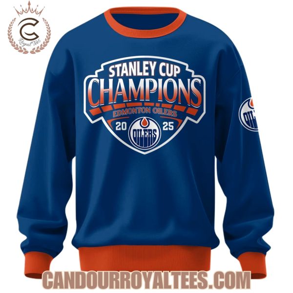 Stanley Cup 2025 Champions Edmonton Oilers Sweatshirt