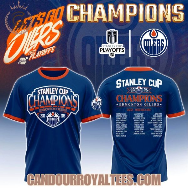 Stanley Cup 2025 Champions Edmonton Oilers Sweatshirt