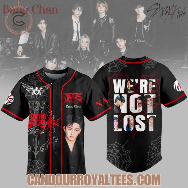 Stray Kids Dominate World Tour 2025 Baseball Jersey