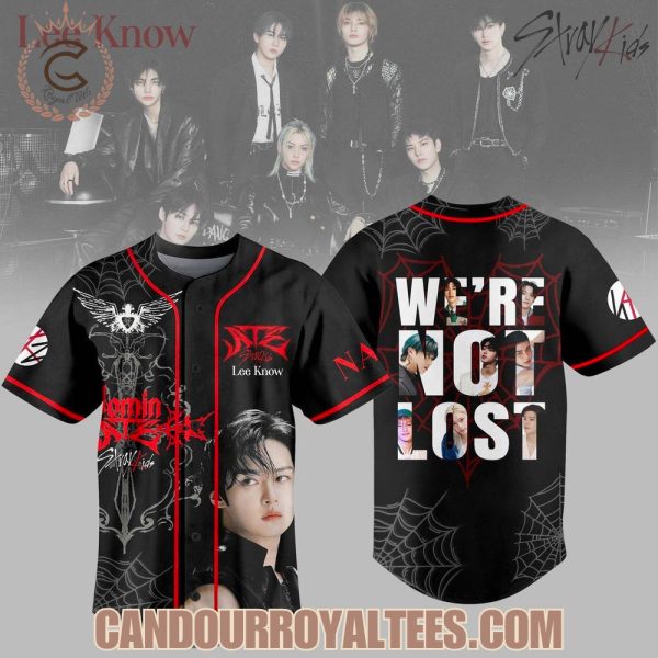 Stray Kids Dominate World Tour 2025 Baseball Jersey