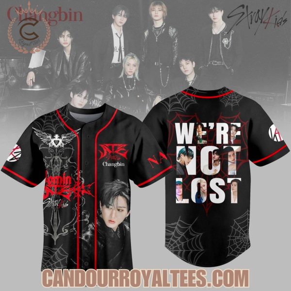 Stray Kids Dominate World Tour 2025 Baseball Jersey