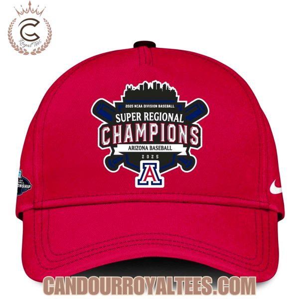 Super Regionals Champions 2025 Arizona Wildcats Tshirt, Hoodie, Cap