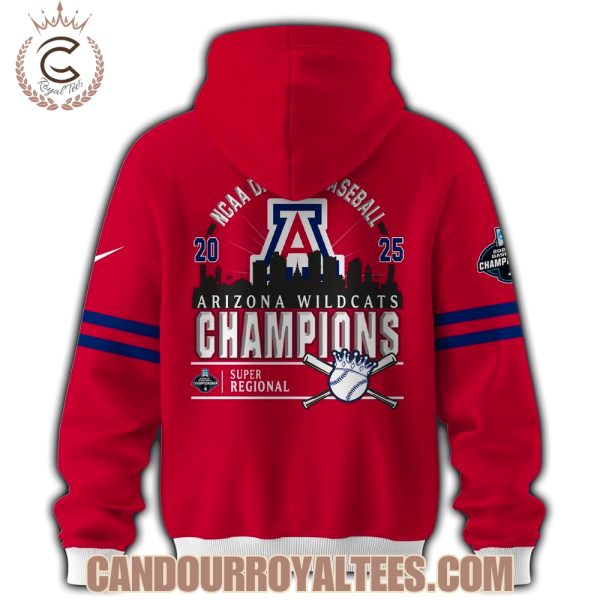 Super Regionals Champions 2025 Arizona Wildcats Tshirt, Hoodie, Cap