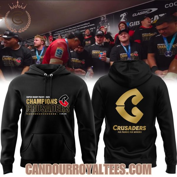 Super Rugby Pacific 2025 Champions Crusaders Tshirt, Hoodie