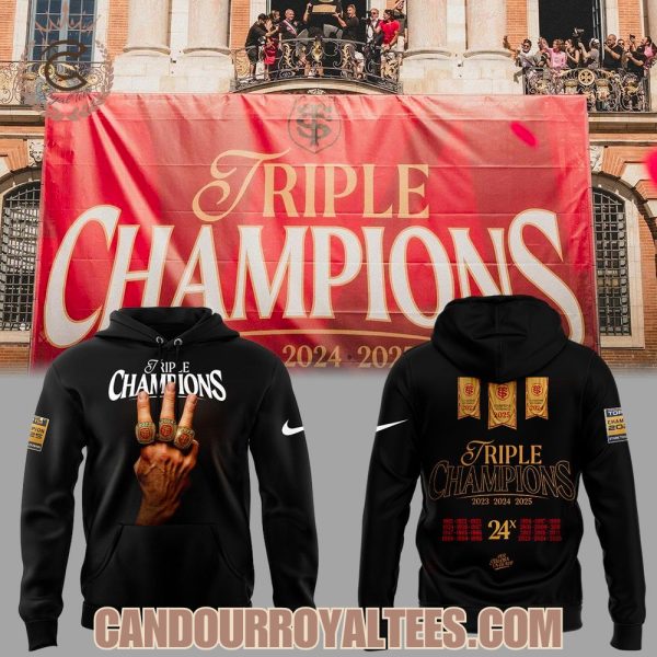 Sweat à capuche Champions de France 25 Hoodie