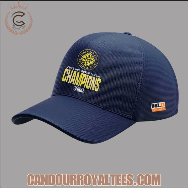 Tampa Bay Sun FC 2025 USL Super League Champions Tshirt, Hoodie, Cap