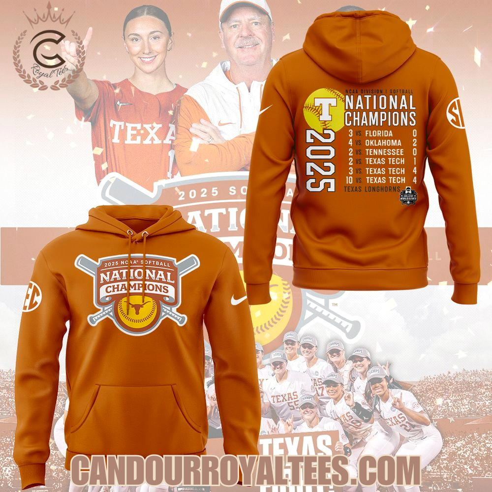 Texas Longhorns 2025 NCAA Softball Champions Orange Tshirt, Hoodie, Cap Texas Longhorns 2025 NCAA Softball Champions Orange Tshirt, Hoodie, Cap