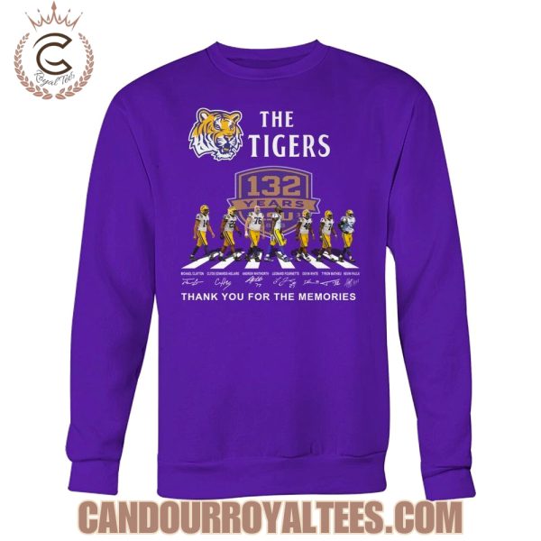 The Tigers 132 Years Thank You For The Memories T-Shirt