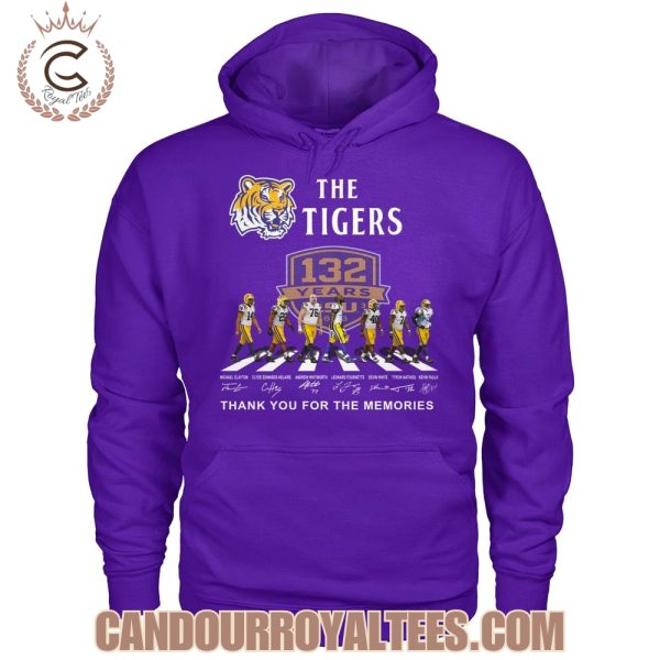 The Tigers 132 Years Thank You For The Memories T-Shirt