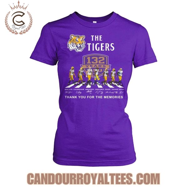 The Tigers 132 Years Thank You For The Memories T-Shirt