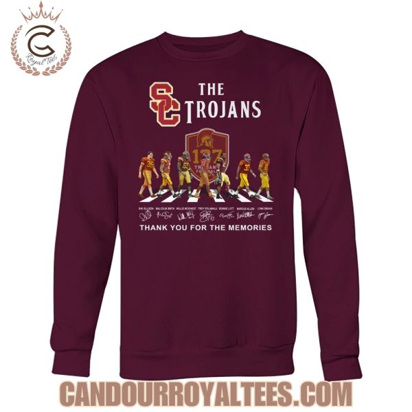 The Trojans 137 Years Thank You For The Memories T-Shirt