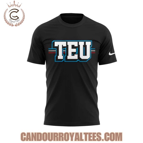 Tight End University Logo Black Tshirt, Hoodie