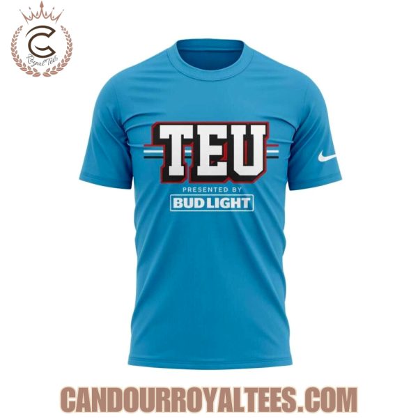 Tight End University Logo Blue Tshirt, Hoodie