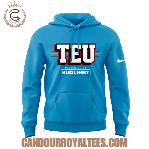 Tight End University Logo Blue Tshirt, Hoodie