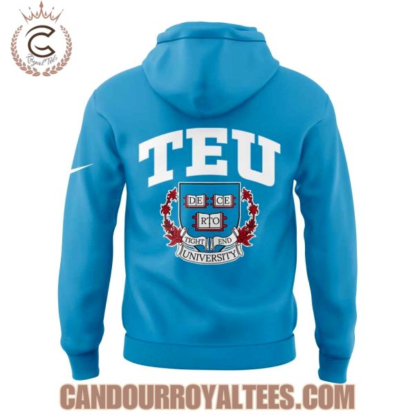 Tight End University Logo Blue Tshirt, Hoodie