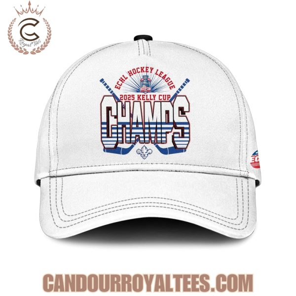 Trois-Rivieres Lions ECHL Hockey League Champions 2025 Kelly Cup Tshirt, Hoodie, Cap
