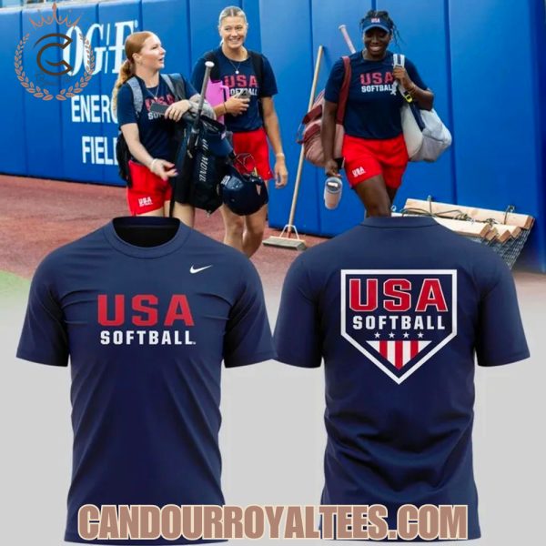 USA Softball’s New 2025 Uniforms Blue Shirt