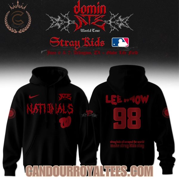 Washington Nationals Stray Kids Dominate World Tour 2025 Hoodie