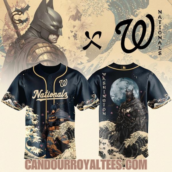 Washington Nationals x Batman Night Limited Edition Jersey 2025