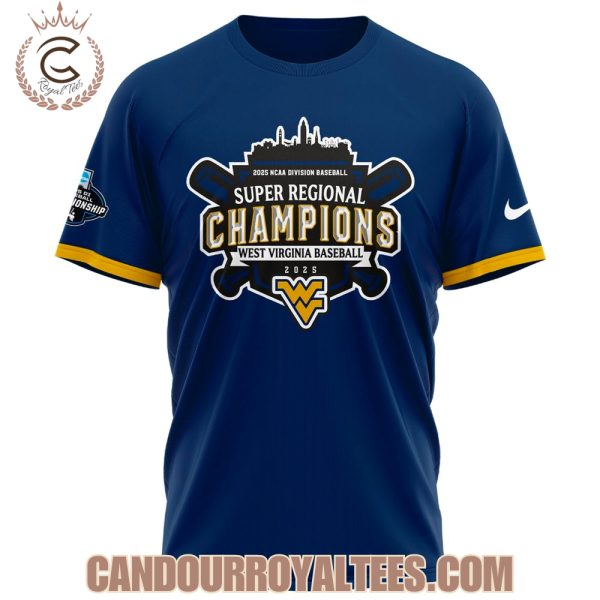 West Virginia 2025 Super Regionals Champions Tshirt, Hoodie, Cap