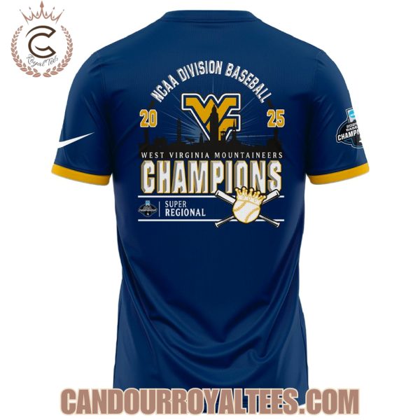 West Virginia 2025 Super Regionals Champions Tshirt, Hoodie, Cap