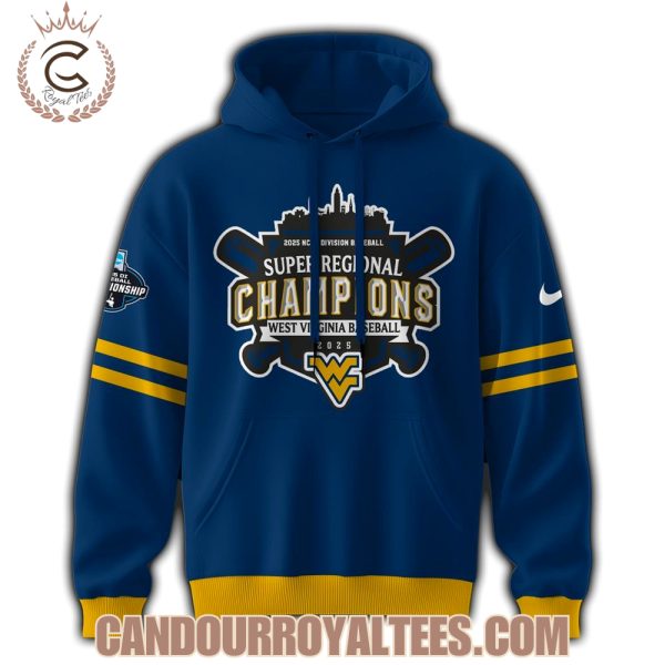 West Virginia 2025 Super Regionals Champions Tshirt, Hoodie, Cap