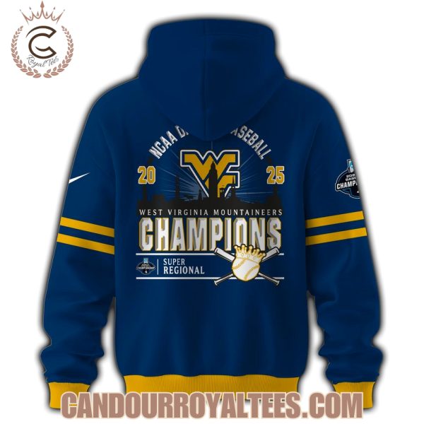 West Virginia 2025 Super Regionals Champions Tshirt, Hoodie, Cap