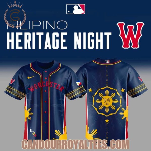 Worcester Red Sox Filipino Heritage Night Jersey