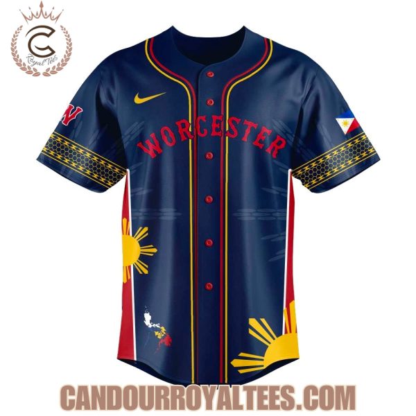 Worcester Red Sox Filipino Heritage Night Jersey