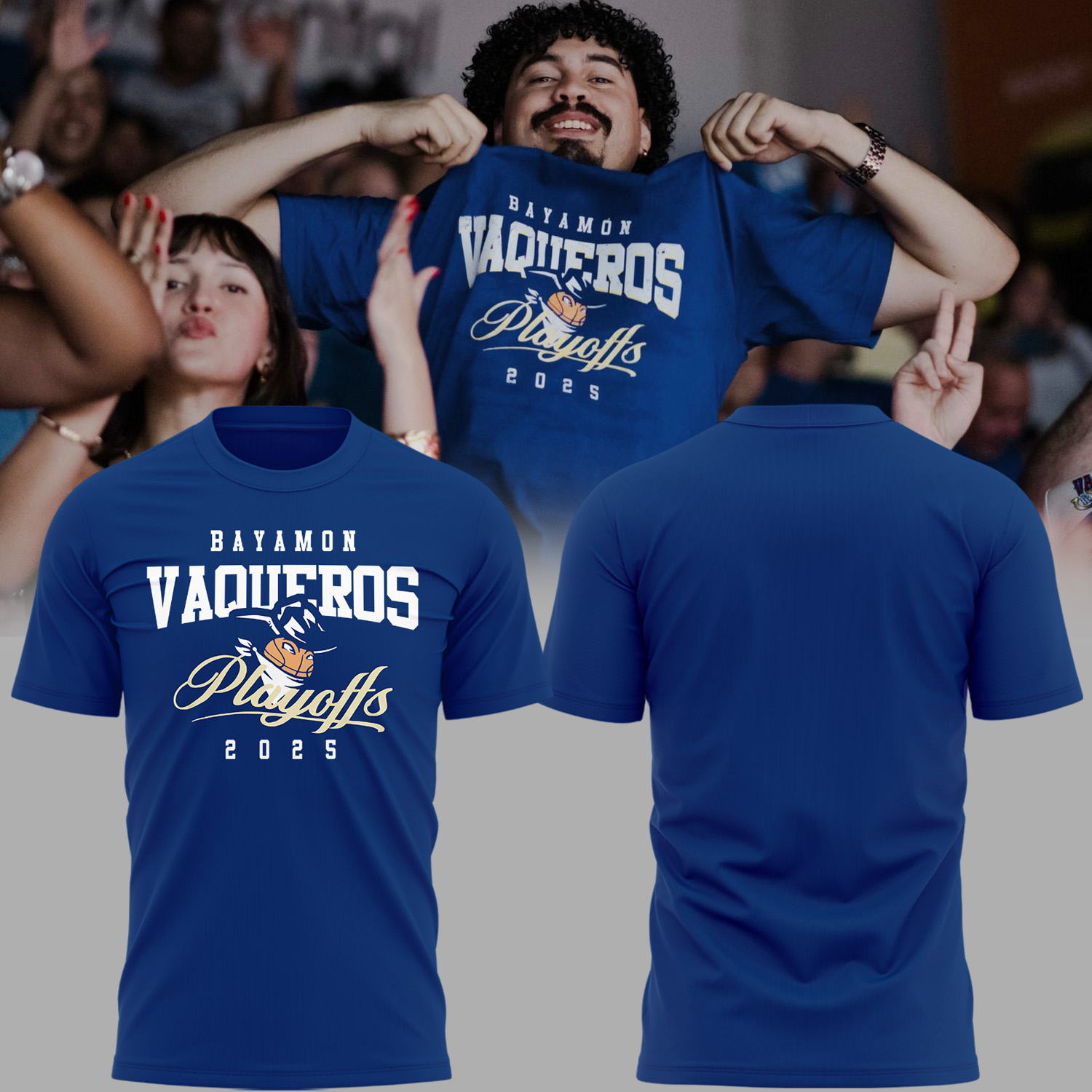 Vaqueros de Bayamón Playoffs 2025 T-Shirt Vaqueros de Bayamón Playoffs 2025 T-Shirt